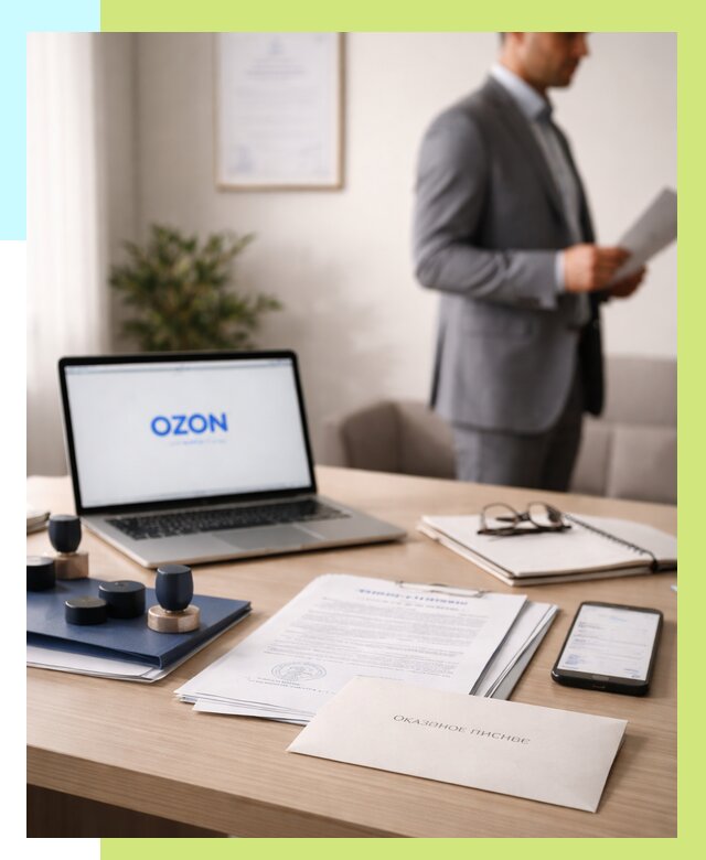Отказное письмо для Ozon в Заинске от 3559 р. | Сертэкс